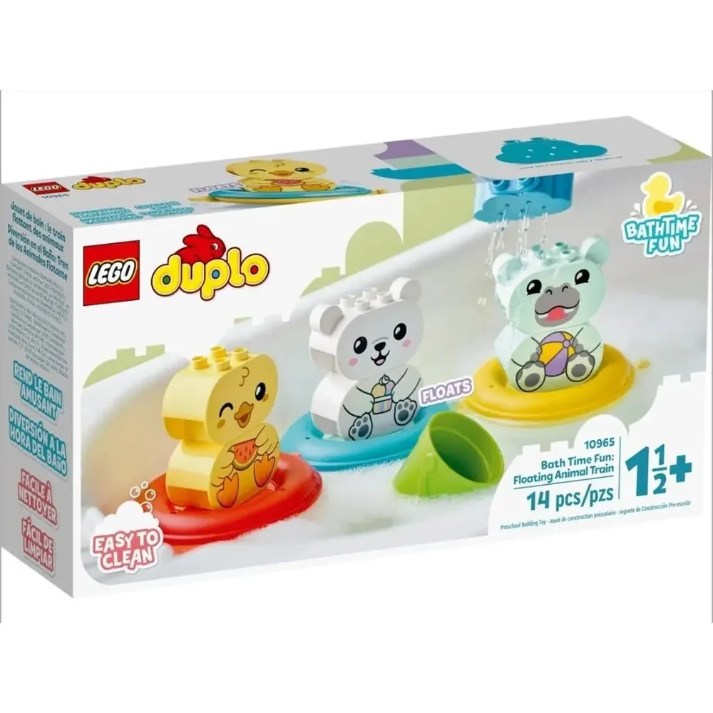 LEGO® DUPLO® My First Bath Time Fun: Floating Animal Train 10965